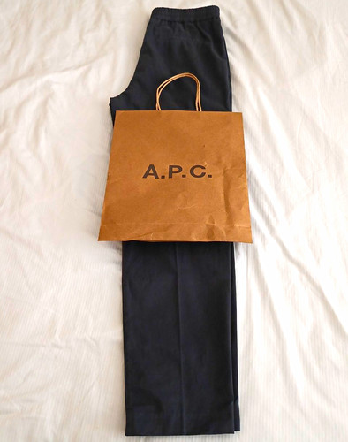 Pieter trousers black - a.p.c.,