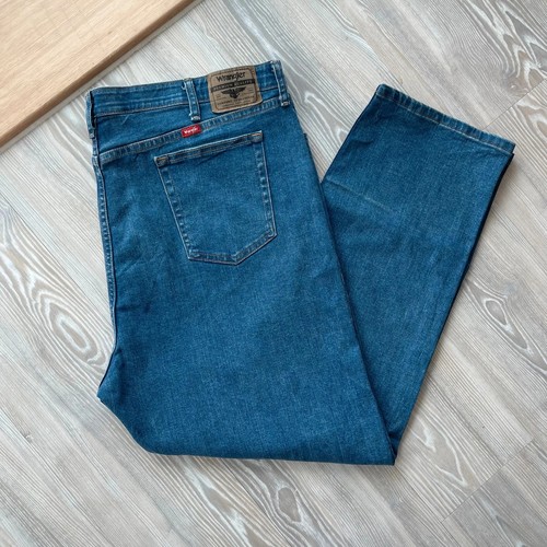 Mens blue wrangler jeans size - wrangler,