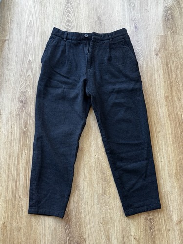 Cos men navy blue - blue, wool