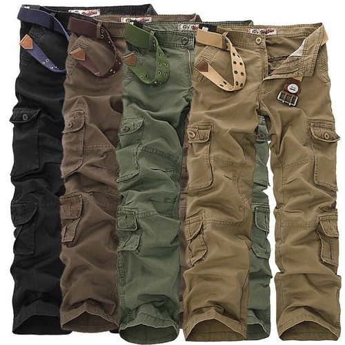 Mens cargo combat trousers - cargo,