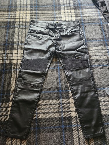Top trends leather - top, pants
