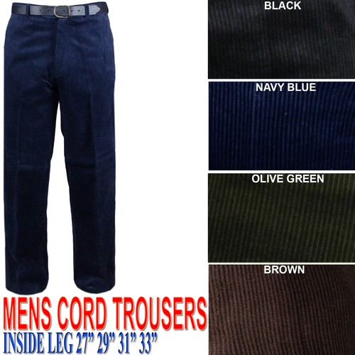 Mens corduroy cord - mens, trousers