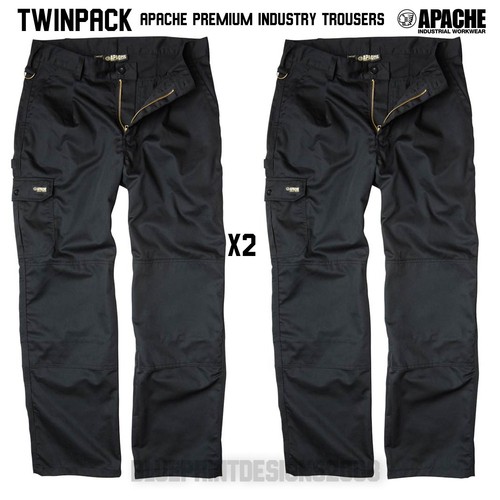 Apache black industry combat - black,