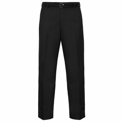 Men trousers black formal - ,