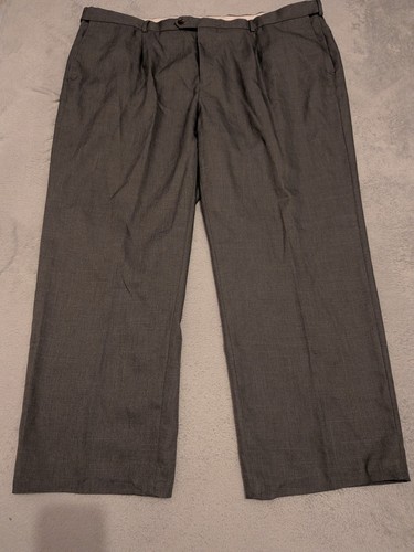 Mens grey formal suit trousers